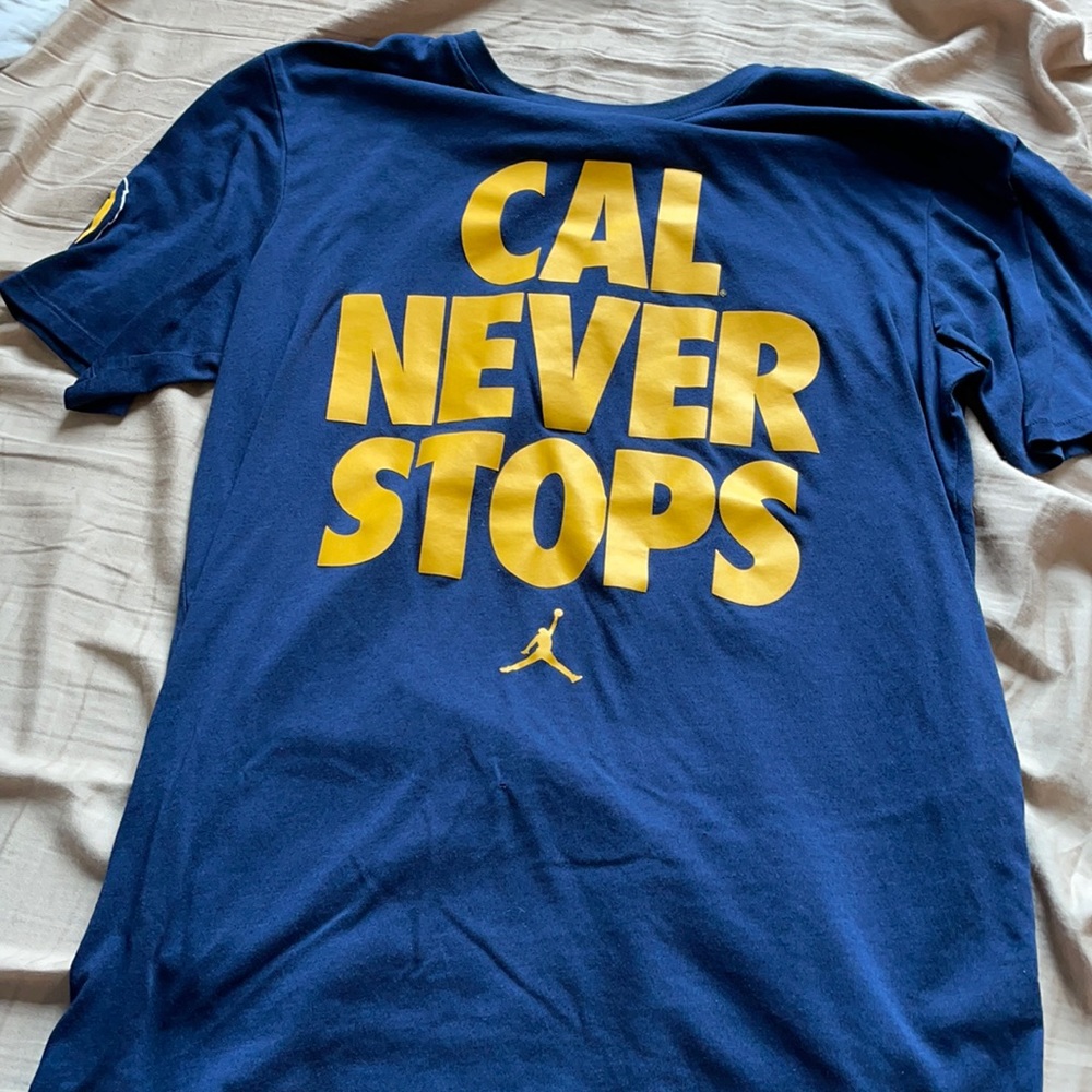 Nike Jordan university of cal shirt